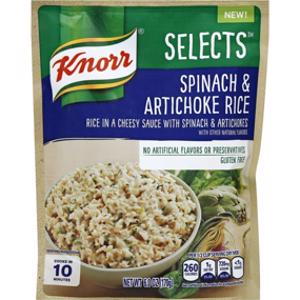Knorr Selects Spinach & Artichoke Rice