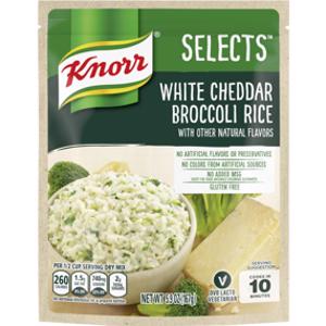 Knorr Selects White Cheddar Broccoli Rice