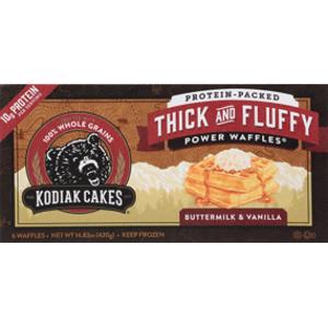 Kodiak Cakes Buttermilk & Vanilla Thick & Fluffy Waffles