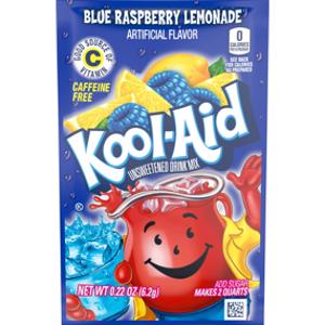 Kool-Aid Unsweetened Blue Raspberry Lemonade Drink Mix