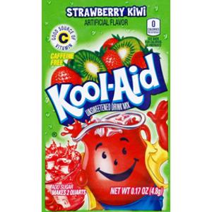 Kool-Aid Unsweetened Strawberry Kiwi Drink Mix