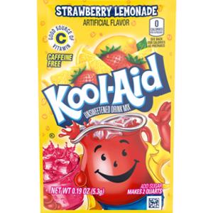 Kool-Aid Unsweetened Strawberry Lemonade Drink Mix