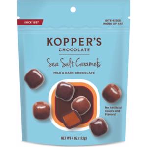 Kopper's Milk & Dark Chocolate Sea Salt Caramels