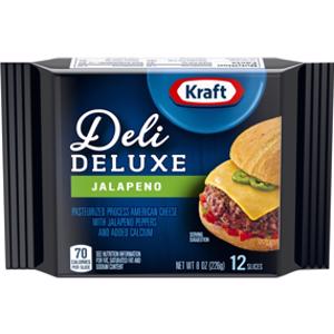 Kraft Deli Deluxe Jalapeno American Cheese Slices