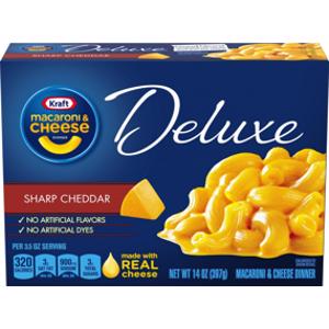 Kraft Deluxe Sharp Cheddar Mac & Cheese