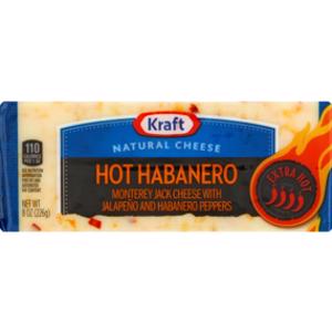 Kraft Hot Habanero Monterey Jack Cheese Block