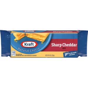 Kraft Sharp Cheddar Cheese Block