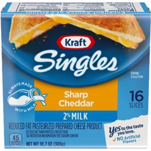 Kraft Sharp Cheddar Cheese Singles