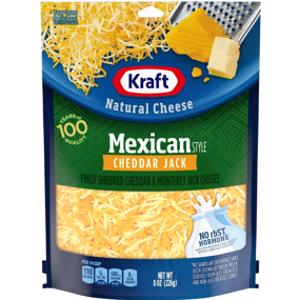 Kraft Shredded Mexican Cheddar Jack Cheese