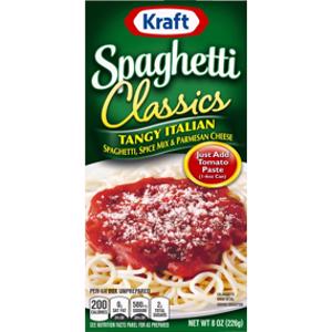Kraft Spaghetti Classics Tangy Italian Pasta