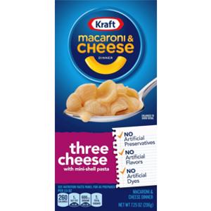 Kraft Three Cheese Mac & Cheese