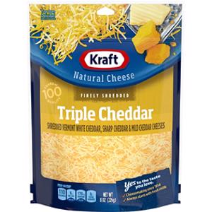 Kraft Triple Cheddar Shredded Cheese