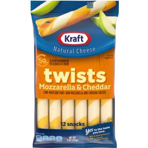 Kraft Twists String Cheese & Cheddar Cheese