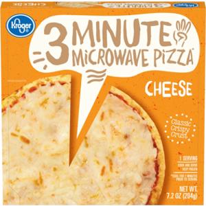Kroger 3 Minute Microwave Cheese Pizza
