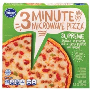 Is Kroger 3 Minute Microwave Supreme Pizza Keto? | Sure Keto - The Food ...