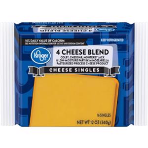 Kroger 4 Cheese Blend Singles