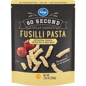 Kroger 60 Second Fully Cooked Fusilli Pasta