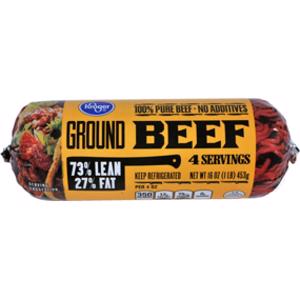 Kroger 73% Lean Ground Beef