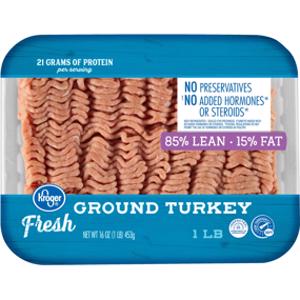 Kroger 85% Lean Fresh Ground Turkey
