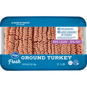 Kroger 85% Lean Ground Turkey