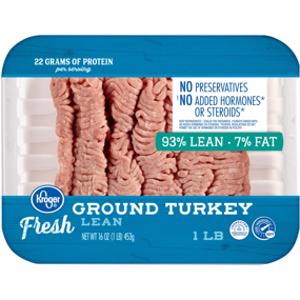 Kroger 93% Lean Ground Turkey