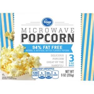 Kroger 94% Fat Free Popcorn
