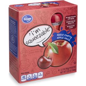 Kroger Apple Cherry Applesauce