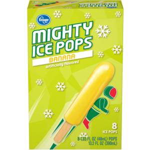 Kroger Banana Mighty Ice Pops