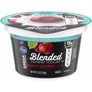 Kroger Blended Black Cherry Flavor Nonfat Greek Yogurt Cup