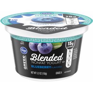 Kroger Blended Blueberry Flavor Nonfat Greek Yogurt Cup