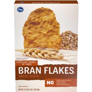 Kroger Bran Flakes Wheat Cereal