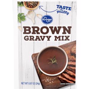 Kroger Brown Gravy Mix