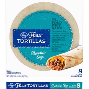 Kroger Burrito Size Flour Tortillas