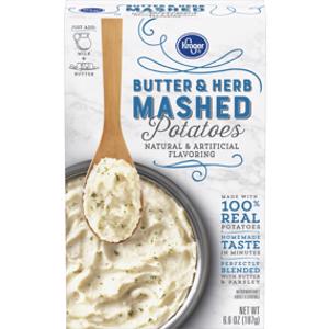 Kroger Butter & Herb Instant Mashed Potatoes