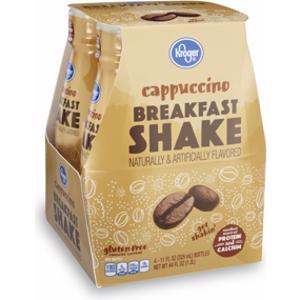 Kroger Cappuccino Breakfast Shakes