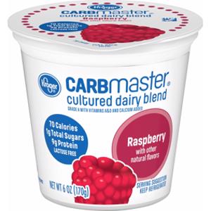 Kroger CarbMaster Raspberry Cultured Dairy Blend