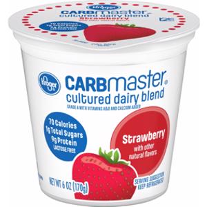 Kroger CarbMaster Strawberry Cultured Dairy Blend