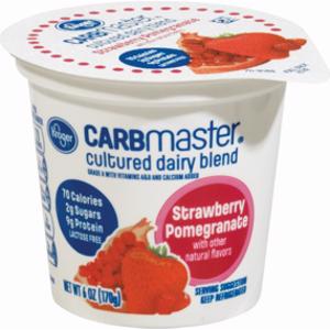 Kroger CarbMaster Strawberry Pomegranate Cultured Dairy Blend