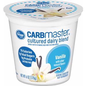 Kroger CarbMaster Vanilla Lowfat Yogurt