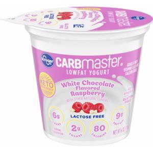 Kroger CarbMaster White Chocolate Raspberry Flavored Cultured Dairy Blend