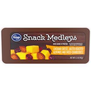Kroger Cheddar Cheese, Cranberry, & Almond Snack Medleys