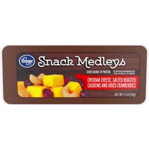 Kroger Cheddar Cheese, Cranberry, & Cashew Snack Medleys