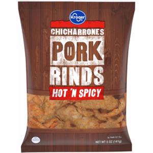 Kroger Chicharrones Hot & Spicy Pork Rinds