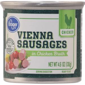 Kroger Chicken Broth Vienna Sausage