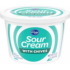 Kroger Sour Cream w/ Chives