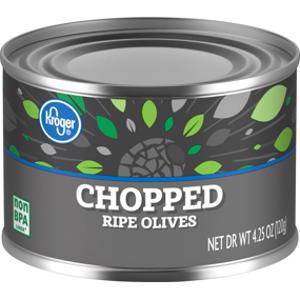Kroger Chopped Ripe Olives