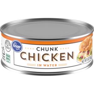 Kroger Chunk Chicken in Water