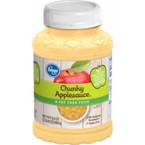 Kroger Chunky Applesauce