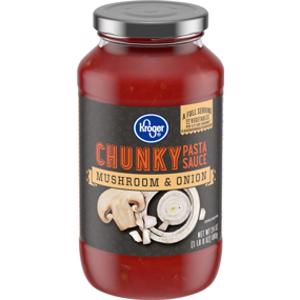 Kroger Chunky Mushroom & Onion Pasta Sauce