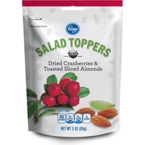 Kroger Cranberries & Almonds Salad Toppers